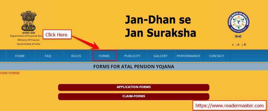 Atal Pension Yojana Online Apply