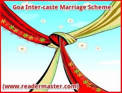 Goa Inter-Caste Marriage Scheme Registration