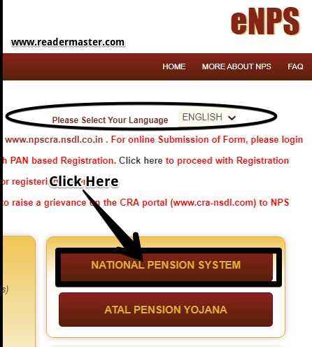 National-Pension-Scheme-Online-Registration-Form