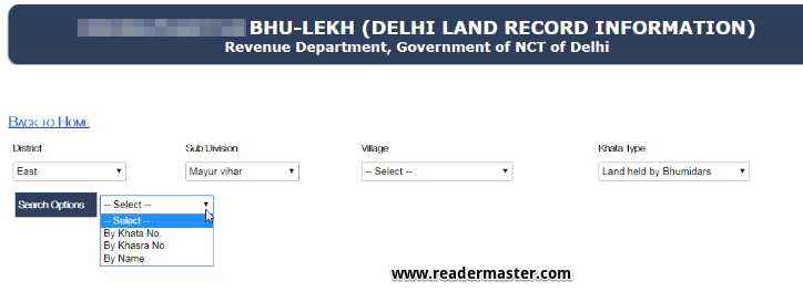 Check Bhulekh Delhi ROR Land Records Online