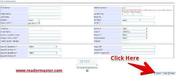 Haryana Police-Har-Samay-Citizen-Portal-Registration-Form
