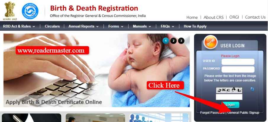 JNAC Death Certificate Online Registration