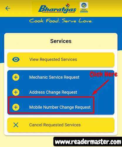 Update-Mobile-Number-via-e-BharatGas-App