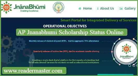 AP Jnanabhumi Scholarship Status Online