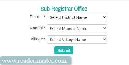 Telangana-SRO-Sub-Registrar-Office-Details