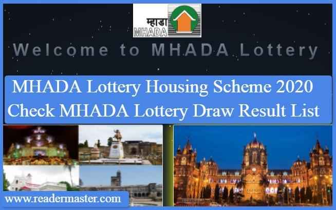MHADA Lottery Housing Scheme Result List