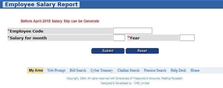 IFMIS MP Treasury Pay Slip Download Online