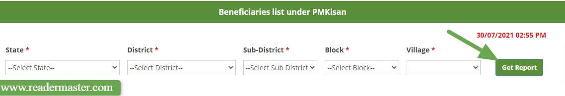 pmkisan-gov-in Beneficiary Status List Online
