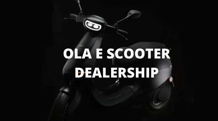 ola electric scooter dealership online apply form