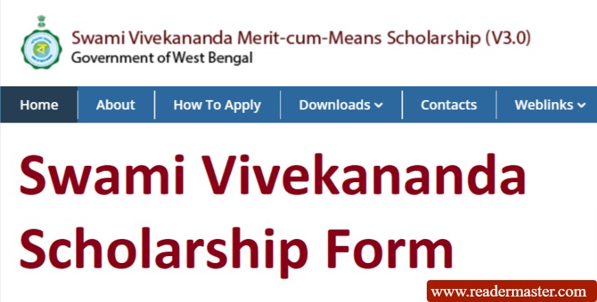 Swami Vivekananda Scholarship Application-Registration Form