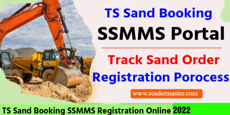 TS Sand Booking Online Registration - SSMMS Login