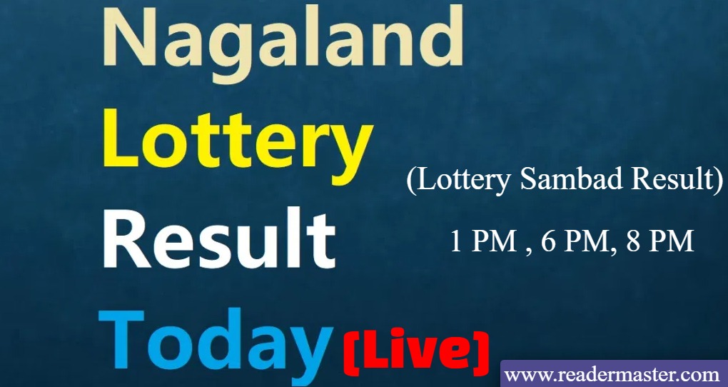 Nagaland State Lottery Result Today Live