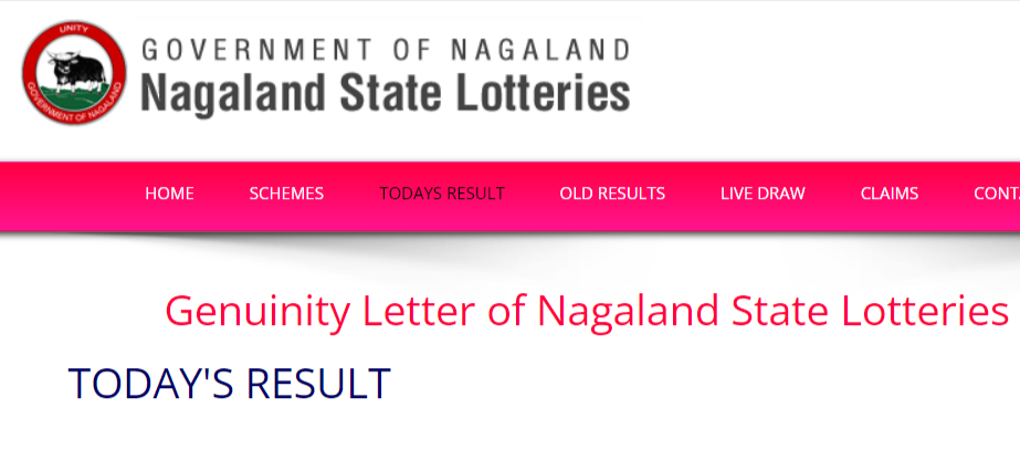Nagaland State Lottery Dear 100 Weekly Draw Result 4PM Live Today