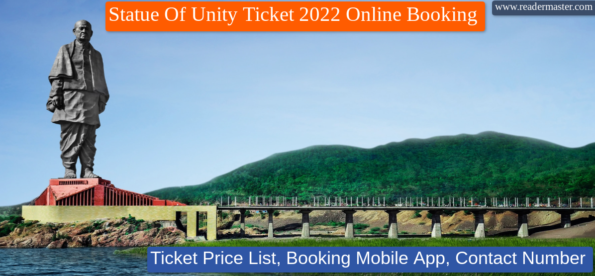 Statue Of Unity Ticket Price, Online Booking Procedure