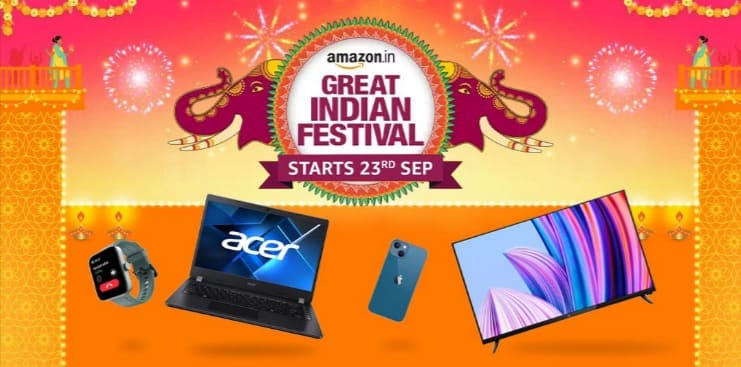 Check Amazon Great Indian Festival - Bumper Sale Deal Starts on 23 September 2022