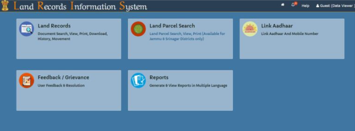 Check Online Land Records in Jammu Kashmir