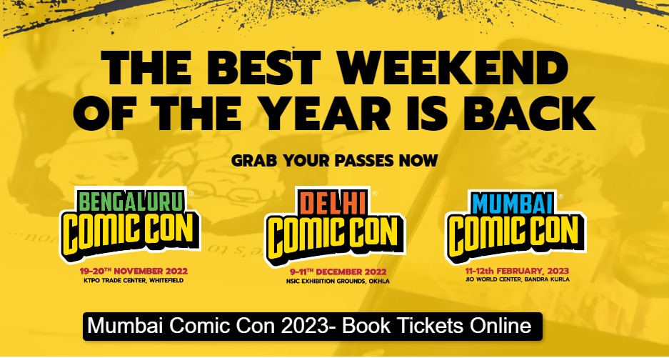 Comic-Con-Mumbai 2023 Tickets online booking