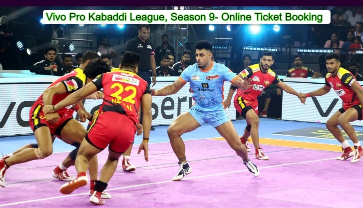 Pro Kabbadi League season 9 tickets booking online
