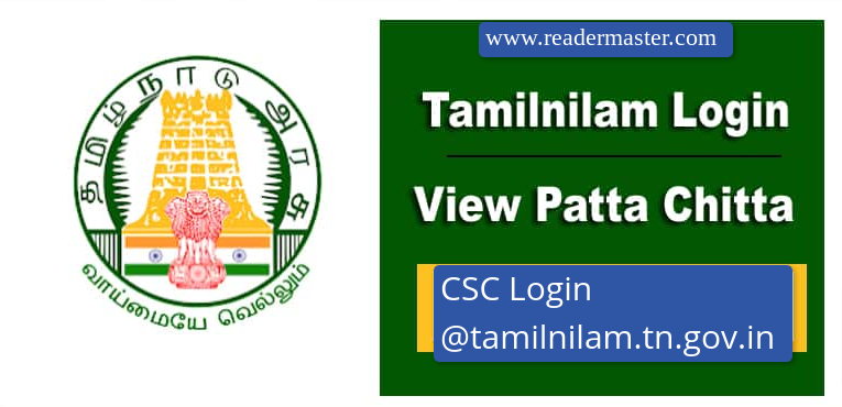 Tamil Nilam Login Portal and Patta Chitta Status