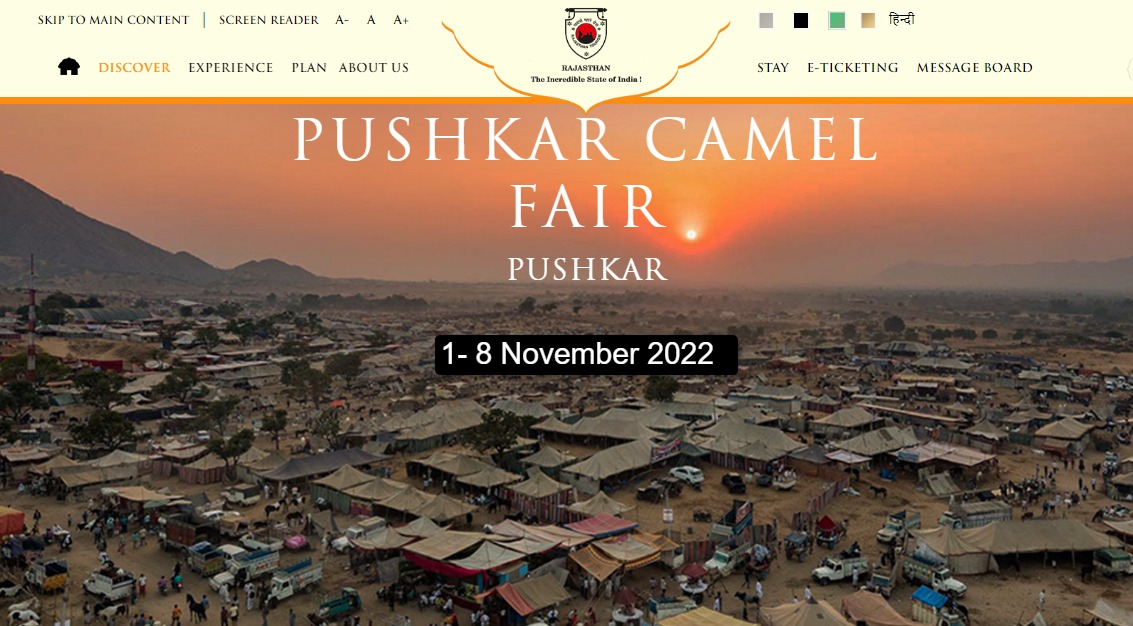 Pushkar-Fair-Mela-Camel-Fair dates