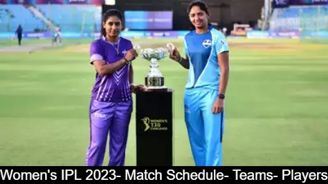 Women's-IPL Match Schedule Teams Player