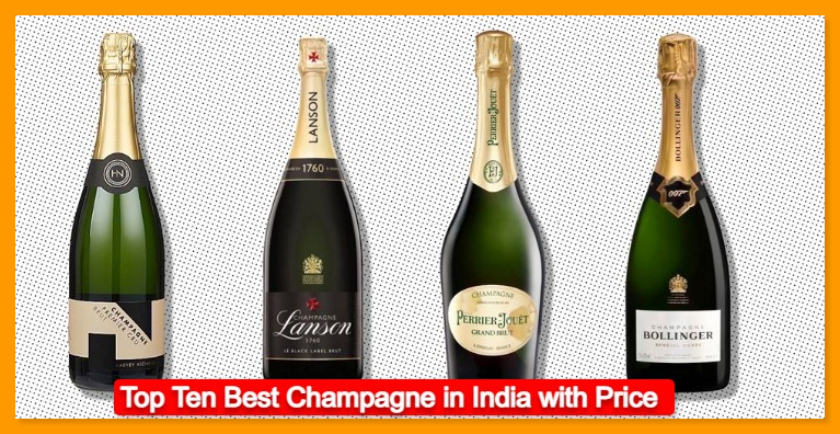 Top Ten Best Champagne in India with Price