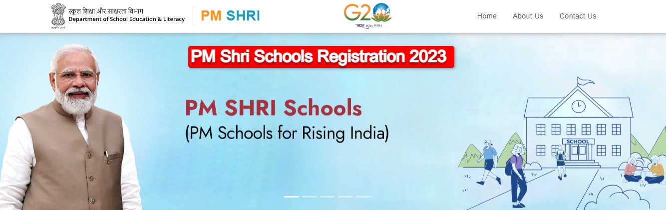 PM Shri Schools Registration & Login Online