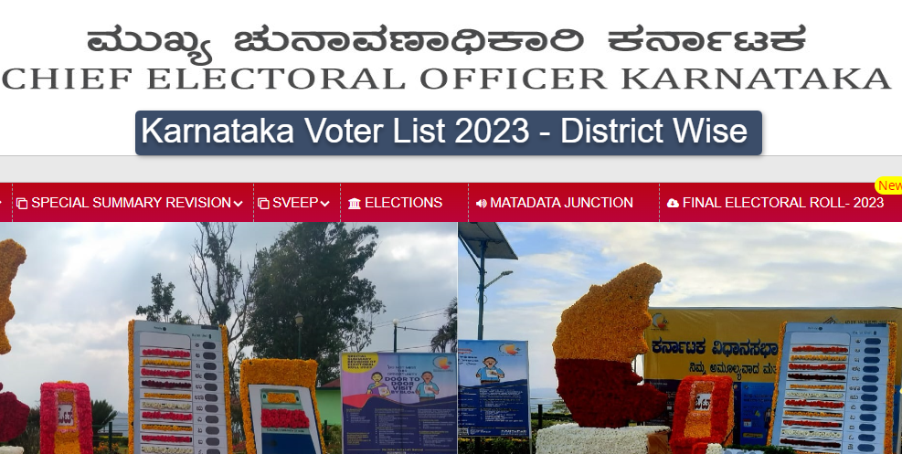 Karnataka Voter List PDF Download with Photo