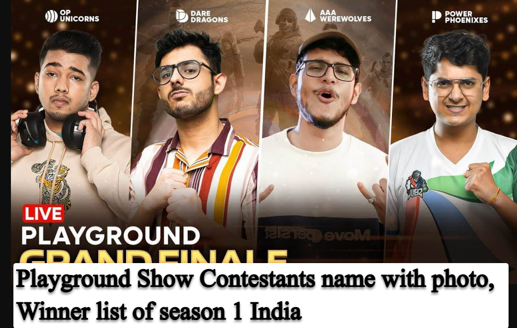 Playground Show Contestants Name with Photo, Winner List of Season 1&2 India