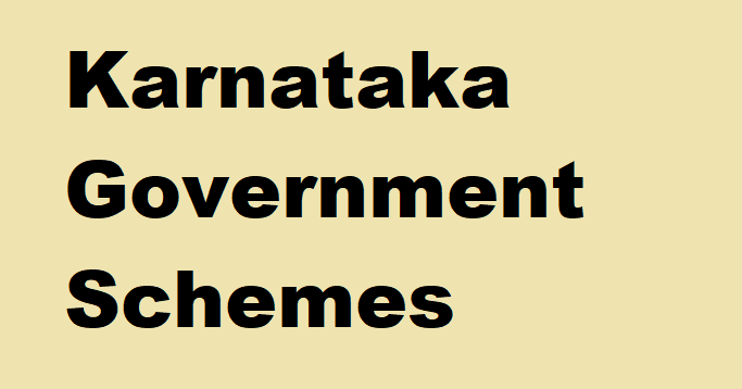 Karnataka Government Schemes List 