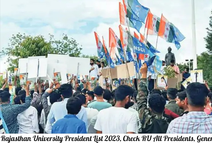 Rajasthan University President List 2023, Check RU All Presidents, General Secretary List