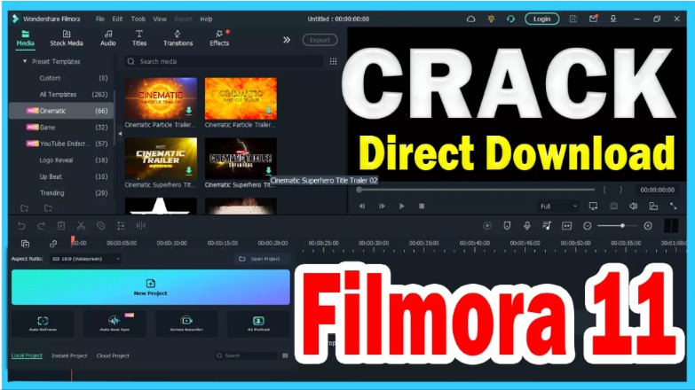 Filmora Crack Version Download for PC, Windows, iOS, Mobile Phone Online for Free