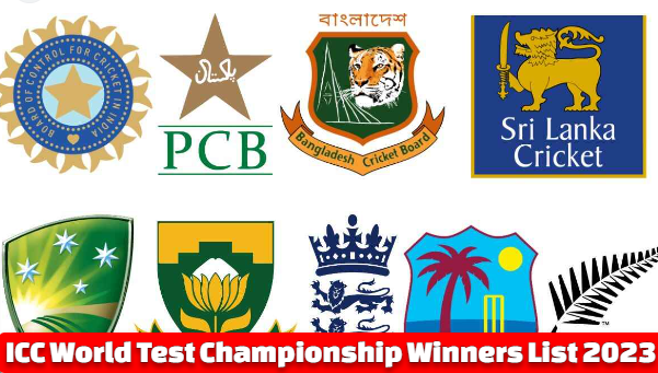 ICC World Test Championship Winners List 2023: List of Test World Cup Winners