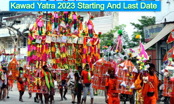 Kawad Yatra 2023 Start and End Date (कांवड़ यात्रा), Kanwar Mela Dates, Shivratri
