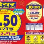 Nagaland State Dear 500 Saturday Weekly Lottery 06.01.2024 Result Today 8 PM Draw Live